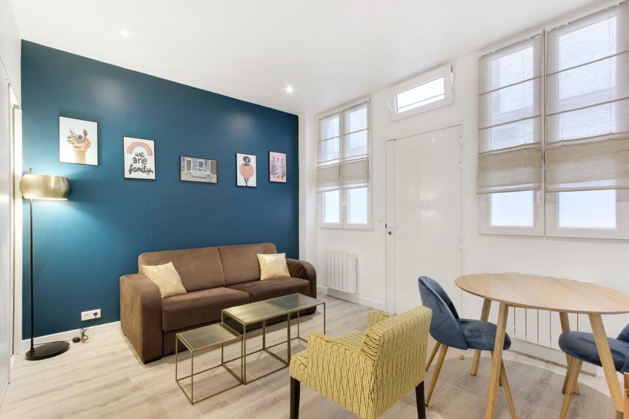 Pick A Flat'S Apartment In Batignolles - Passage Cardinet Paris Luaran gambar