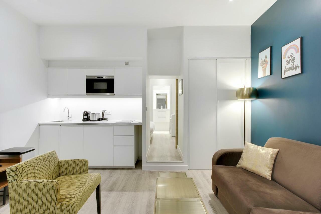 Pick A Flat'S Apartment In Batignolles - Passage Cardinet Paris Luaran gambar