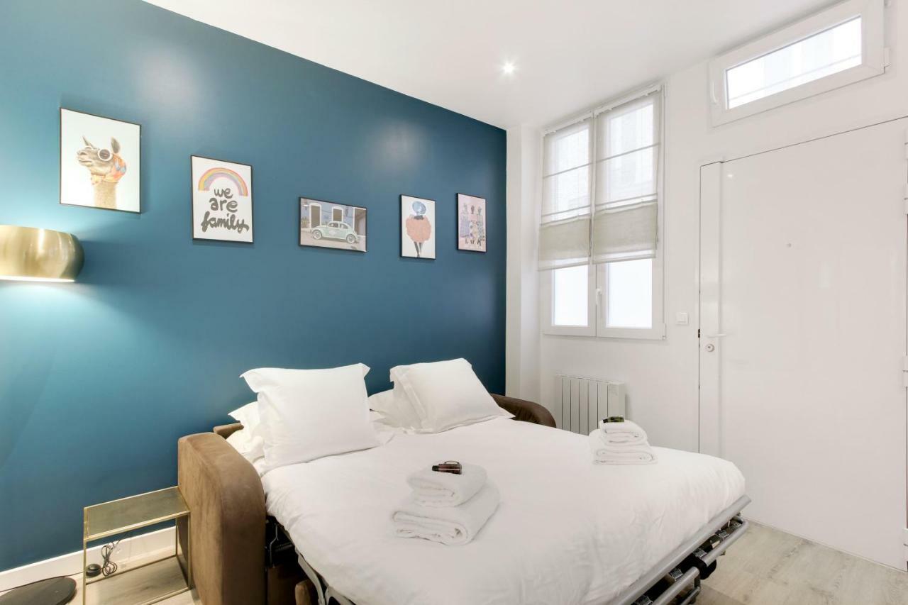 Pick A Flat'S Apartment In Batignolles - Passage Cardinet Paris Luaran gambar
