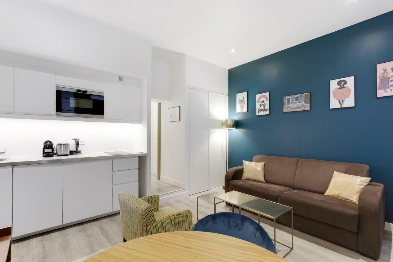 Pick A Flat'S Apartment In Batignolles - Passage Cardinet Paris Luaran gambar